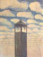  . . - Mikalojus Ciurlionis. The belfry  (1907) 