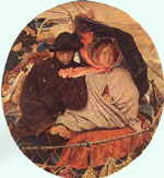   .    . Ford Madox Brown. The Last of England (1855)
