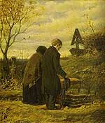 . -   . Vasily Perov. Old Parents Visiting the Grave of Their Son (1874)