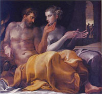  .   . Francesco Primaticio. Ulysse et Penelope (1563)