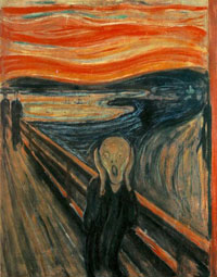  . . Edvard Munch. The scream (1893)
