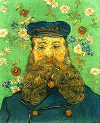   .  . Vincent Van Gogh. Le facteur Roulin (1889).