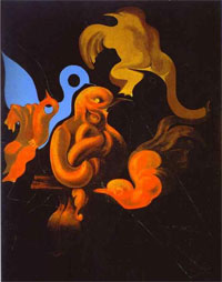  .   .  Max Ernst.  After Us Motherhood. (1927).
