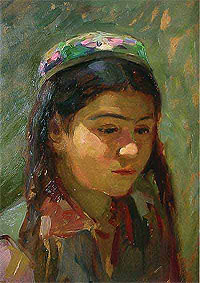  .  . Nadezhda Vorobieva. Tajik girl (1952)