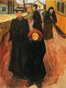  .   . Edvard Munch. Four Ages in Life (1902).