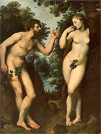   .   . Pieter Paul Rubens. Adam and Eve (1597)