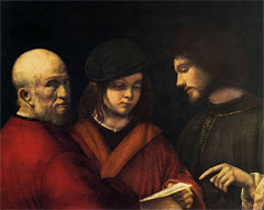 .   . Giorgione. The Three Ages of Man (1510) 
