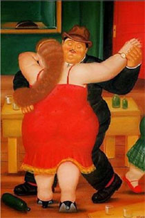  . . Fernando Botero. Dancers (2000)