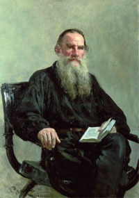  .   . Ilya Repin. Portrait of Leo Tolstoy  (1887)